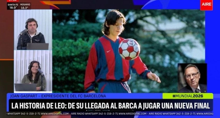 La historia de la servilleta en la que Jorge Messi y Barcelona firmaron el primer contrato de Lionel Messi