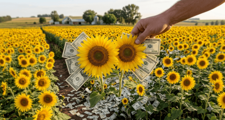 El girasol le hace brillar los ojos al Banco Central: podr&iacute;a aportar el doble de divisas que en 2025