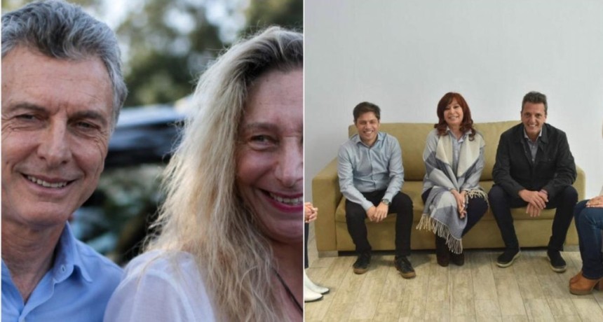 Macri-Karina + Massa, Kici y Cristina