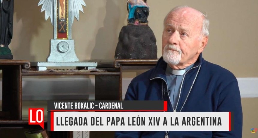 Cardenal Bokalic: &ldquo;Le dije al Papa Le&oacute;n que lo estamos esperando en Santiago del Estero&rdquo;