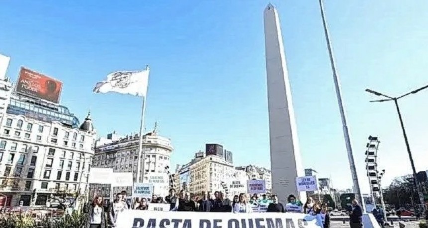 Intendentes santafesinos en el Obelisco: 