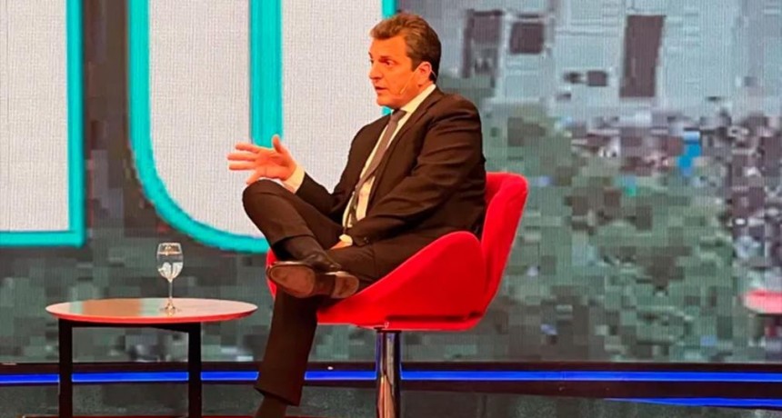 Sergio Massa prometió que si es presidente eliminará el Impuesto a las Ganancias