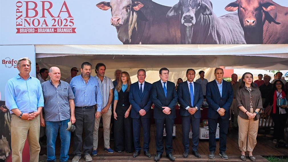 El gobernador Zamora encabezó la apertura de la ExpoBra 2025 en el Vivero San Carlos
