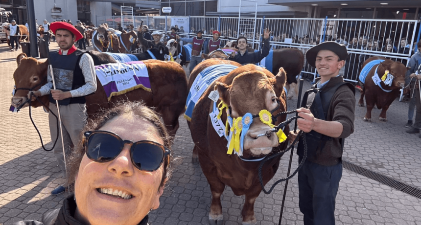 Soledad, la ganadera que se abre caminos con los Limousin desde Jesús María hasta Palermo