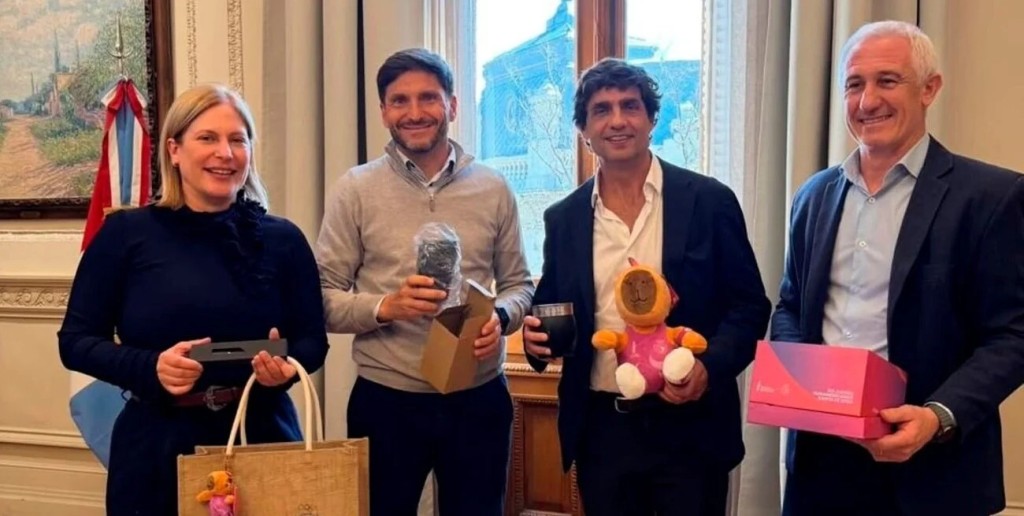 Hern&aacute;n Lacunza tras la reuni&oacute;n con Pullaro en Santa Fe: "Logramos buena sinton&iacute;a"