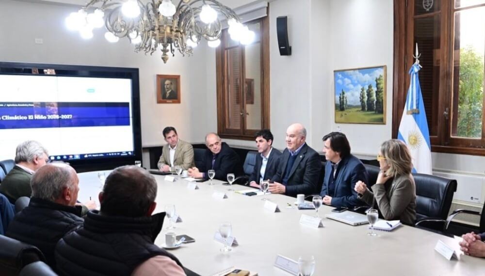 Plan de coordinaci&oacute;n: el Gobierno le present&oacute; a la Mesa de Enlace las medidas para prevenir El Ni&ntilde;o