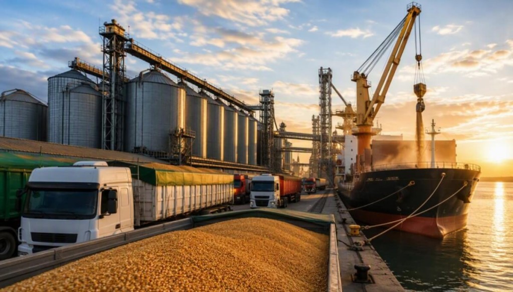 Cosecha r&eacute;cord, log&iacute;stica al l&iacute;mite: a los puertos entran 10.000 camiones por d&iacute;a y se agota la capacidad