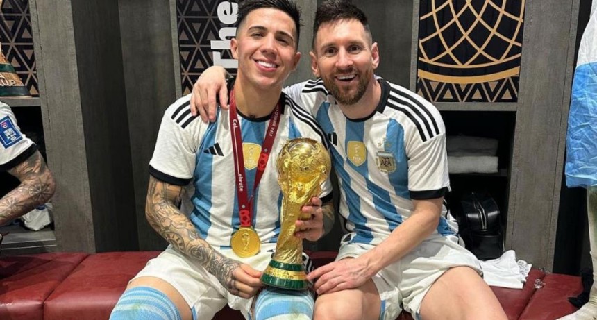 &ldquo;Qu&eacute; suerte tuve, Leo&rdquo;: la conmovedora carta de Enzo Fern&aacute;ndez a Messi
