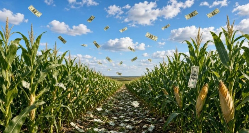 Los d&oacute;lares del campo: el aluvi&oacute;n de ma&iacute;z hizo crecer la liquidaci&oacute;n de divisas en agosto