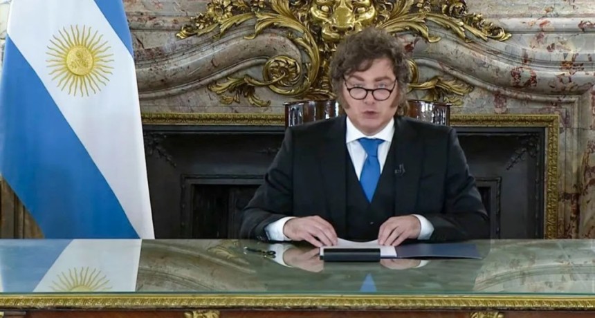 Milei anunci&oacute; sanciones contra empresas vinculadas al Reino Unido y una base naval en Tierra del Fuego por la causa Malvinas