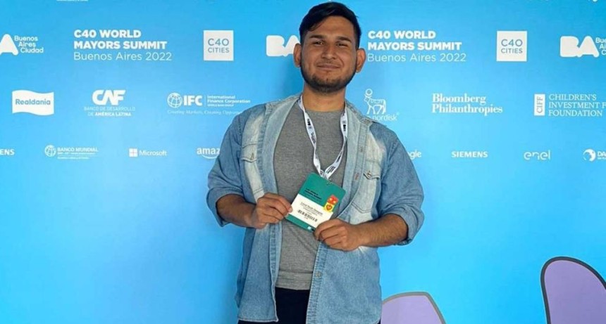 Un santiague&ntilde;o representar&aacute; a la Argentina en la Semana del Clima de Nueva York