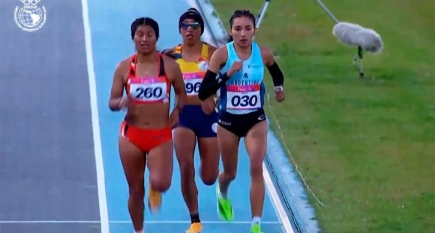 La santiague&ntilde;a N&eacute;lida Pe&ntilde;aflor gan&oacute; la medalla de bronce en los Juegos Suramericanos de Santa Fe