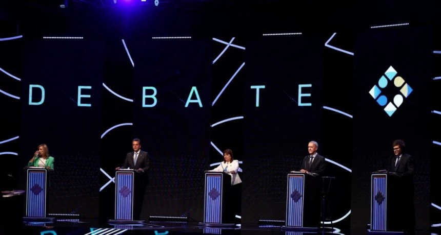 El Litoral en el recinto del debate presidencial y las pocas escenas que no se vieron en la transmisión
