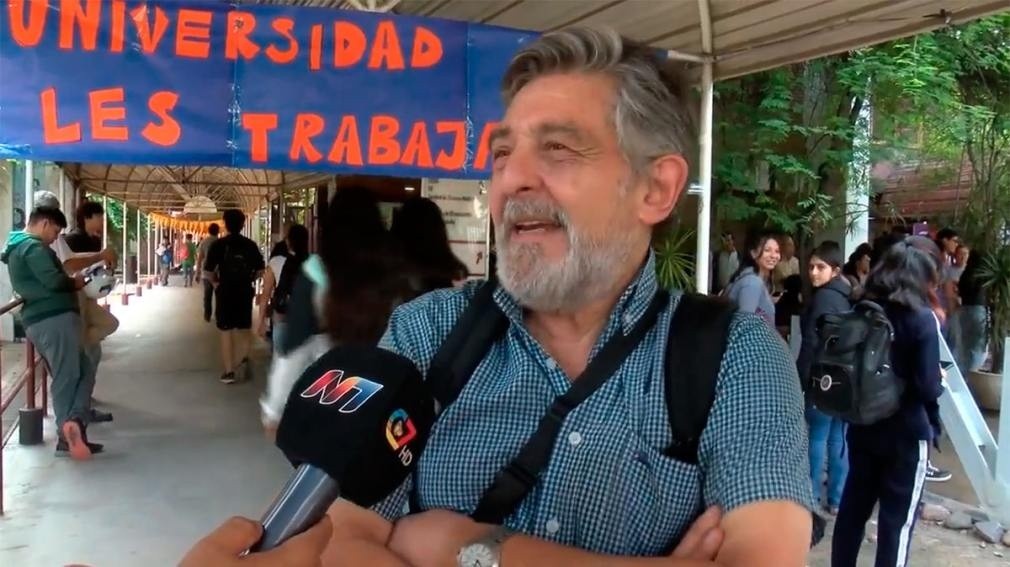 Protesta en la UNSE: “Milei tuvo expresiones muy graves contra la universidad, con datos falsos”