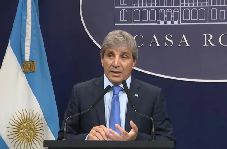 Diputados citaron a Luis Caputo por el acuerdo con EE.UU.