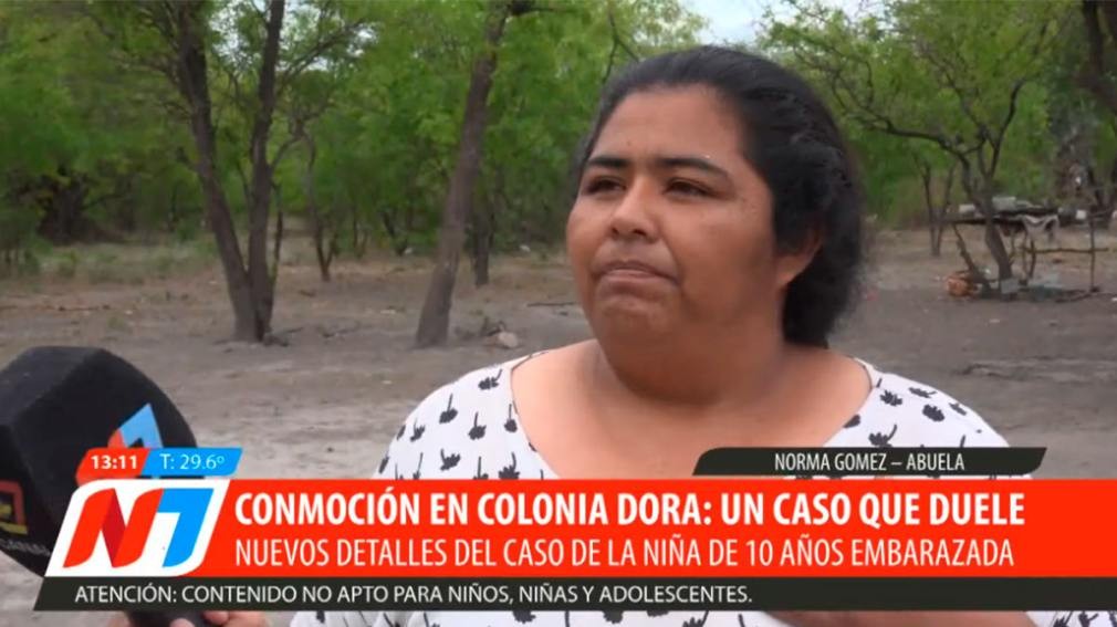 &ldquo;Qu&eacute; no lo larguen nunca&rdquo;: el fuerte pedido de la abuela de la ni&ntilde;a de 10 a&ntilde;os embarazada