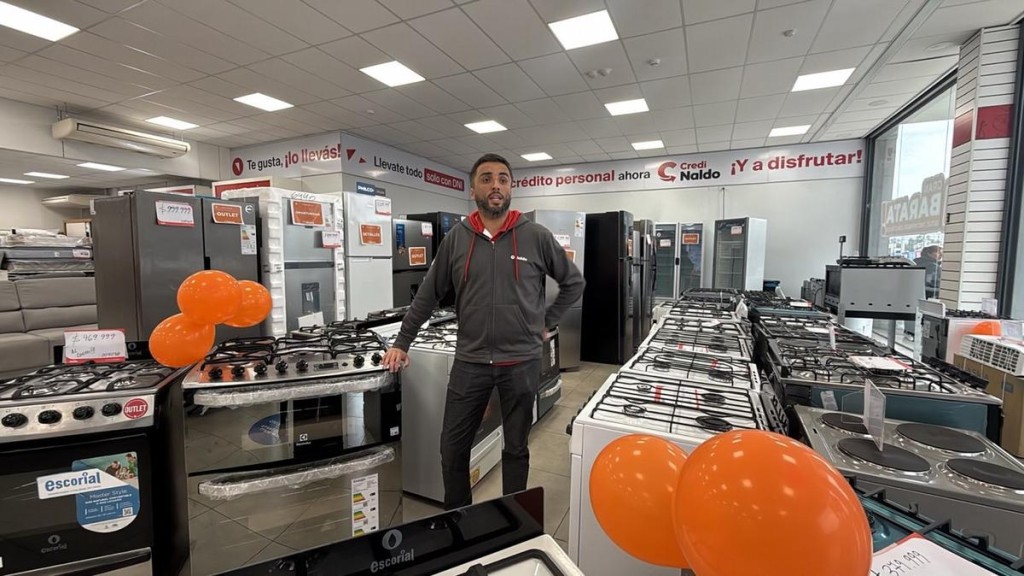 Naldo lanz&oacute; una gran barata en C&oacute;rdoba con descuentos de hasta el 50% en electrodom&eacute;sticos y muebles