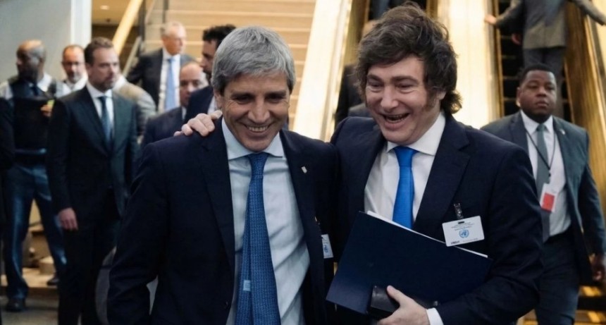 Milei ratific&oacute; a Caputo y lo proyect&oacute; como parte de su plan para 2027