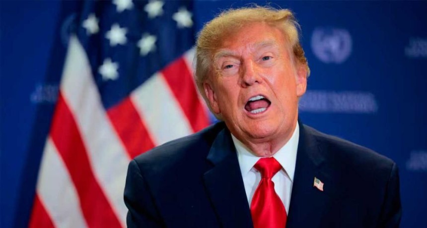 Trump se despeg&oacute; de Fl&aacute;vio Bolsonaro tras su autoproclamaci&oacute;n como presidente de Brasil