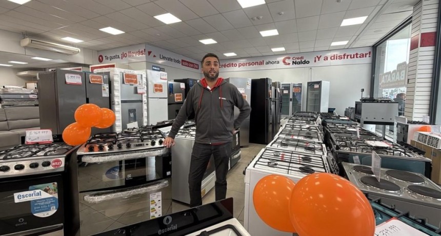 Naldo lanz&oacute; una gran barata en C&oacute;rdoba con descuentos de hasta el 50% en electrodom&eacute;sticos y muebles