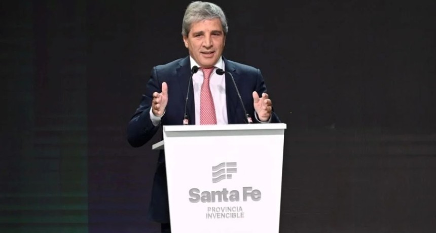 Luis Caputo en Rosario: el RIGI ya suma 48 proyectos por US$ 210.000 millones
