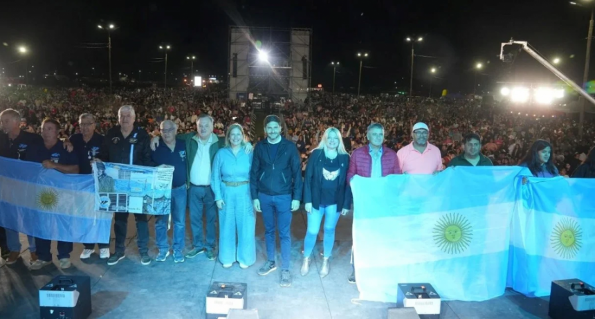 Pullaro y Michlig participaron de la 10° Fiesta de la Confraternidad Departamental en Ceres