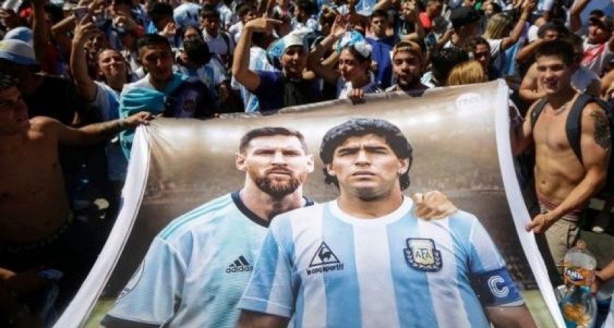 Un pueblo de La Pampa tendrá la primera esquina Maradona y Messi del país