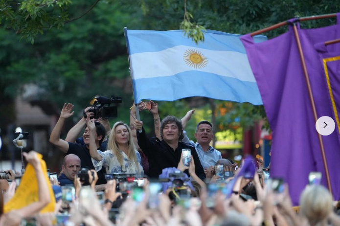 Milei visitó Córdoba: 