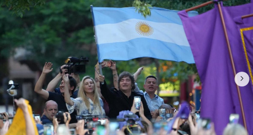 Milei visitó Córdoba: 