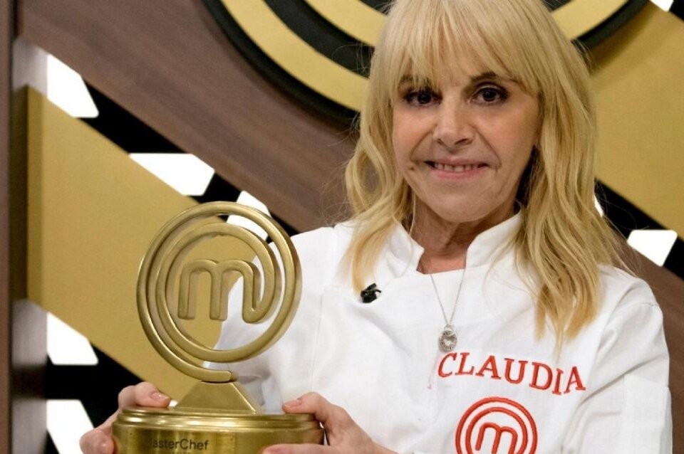 La gran ganadora: Claudia Villafañe agradeció al cielo y recordó a Diego Maradona