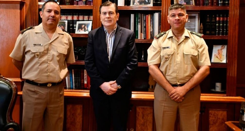 Zamora recibi&oacute; a las nuevas autoridades locales de Gendarmer&iacute;a Nacional