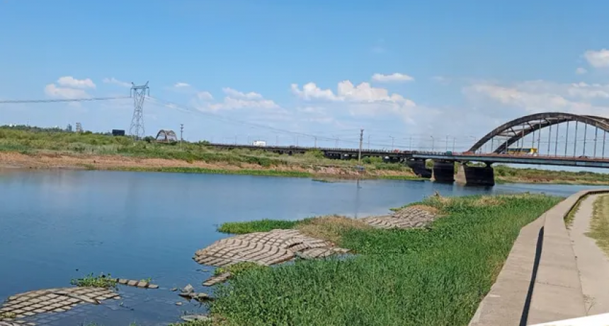 El Salado sufre la falta de lluvias y en Santo Tom&eacute; el r&iacute;o baj&oacute; casi tres metros en 50 d&iacute;as 