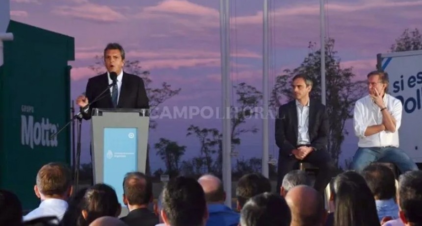 Massa anticip&oacute; que llegar&aacute; asistencia nacional a productores del norte santafesino