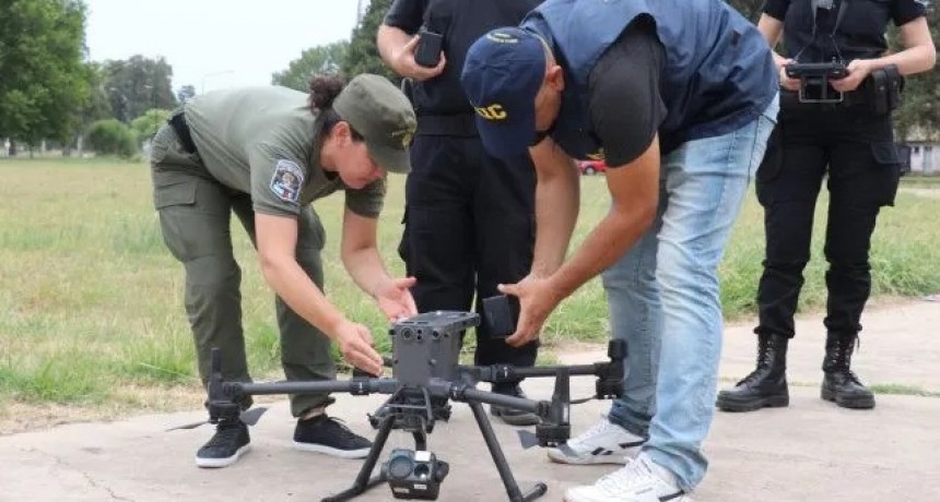Desde hoy "debutan" los drones en la ciudad de Santa Fe para tareas de seguridad 