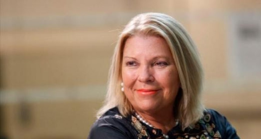 Carri&oacute; pate&oacute; el tablero en Juntos por el Cambio: "Puedo llegar a ser candidata a presidente&rdquo;