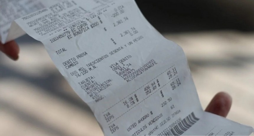 Desde este miércoles los consumidores podrán ver cuánto pagan de impuestos en los tickets de compra