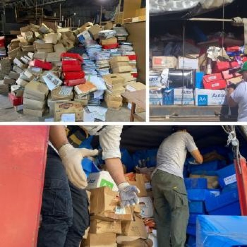 Despapelización: el Ministerio de Desarrollo Productivo descartó 14 toneladas de papel