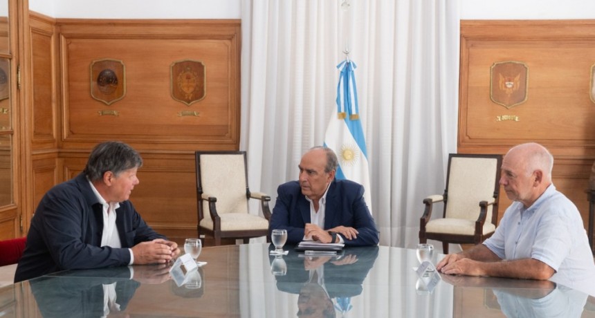 Francos se reunió con los organizadores de Expoagro