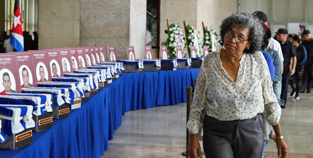 Cuba despidió con honores a 32 militares muertos en Venezuela tras la operación de Estados Unidos