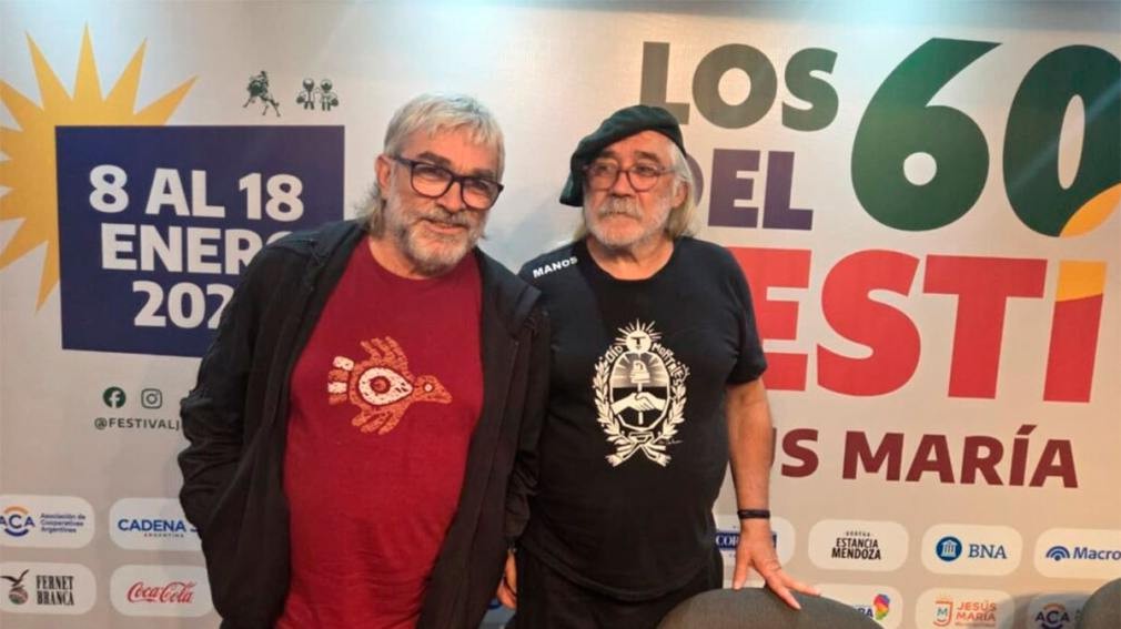 El Dúo Coplanacu apuntó contra Milei y cuestionó su presencia en Jesús María: “Nos cayó muy mal”