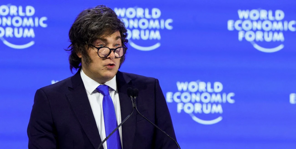 Elogios propios y ajenos para Milei por su defensa al libre mercado