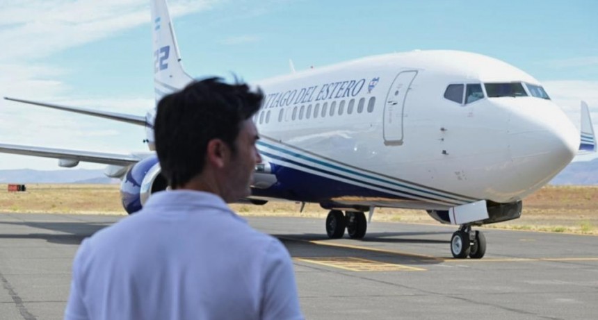 Un gesto histórico: Chubut agradeció a Santiago del Estero por el envío del avión hidrante más grande de Sudamérica