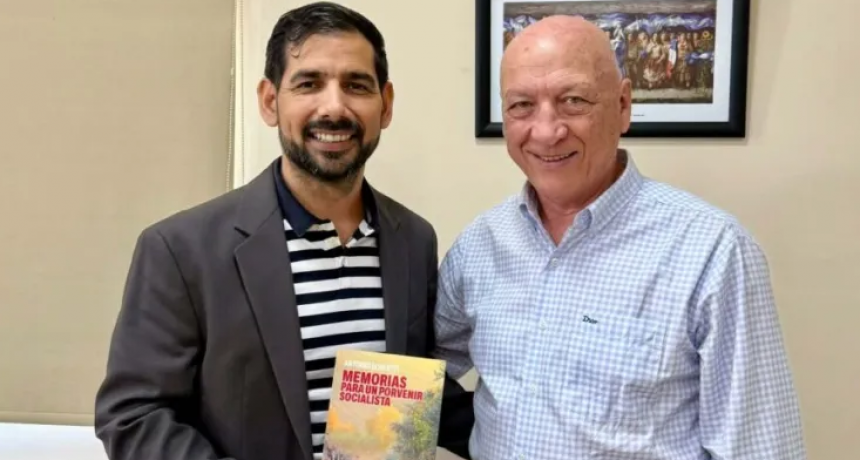 Las Toscas: el intendente Iván Sánchez se reunió con Bonfatti