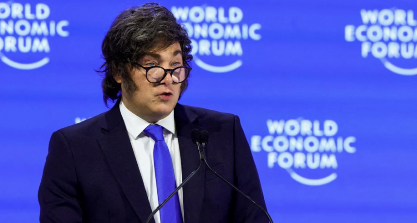 Elogios propios y ajenos para Milei por su defensa al libre mercado