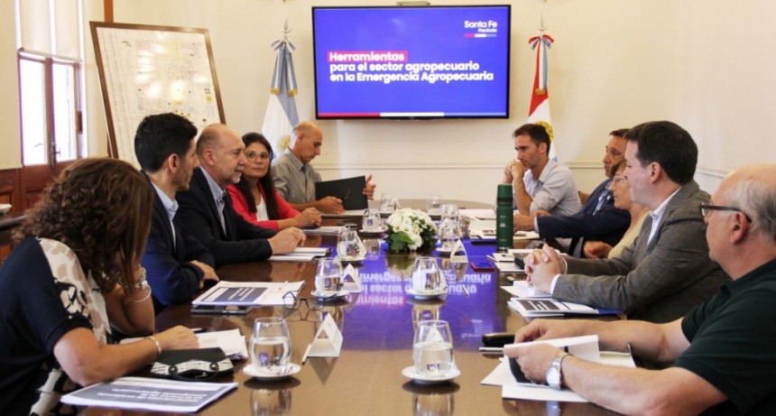 Emergencia agropecuaria: Perotti se reuni&oacute; con representantes de entidades agropecuarias de la provincia