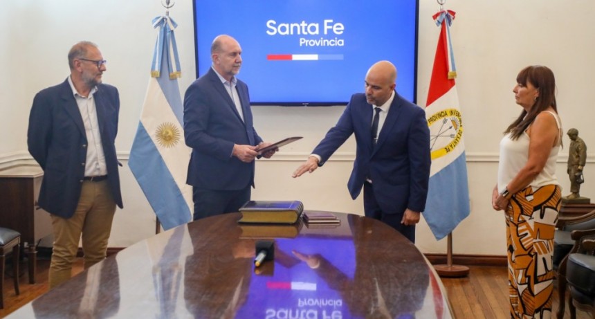 Claudio Brilloni asumi&oacute; como nuevo ministro de Seguridad de la provincia