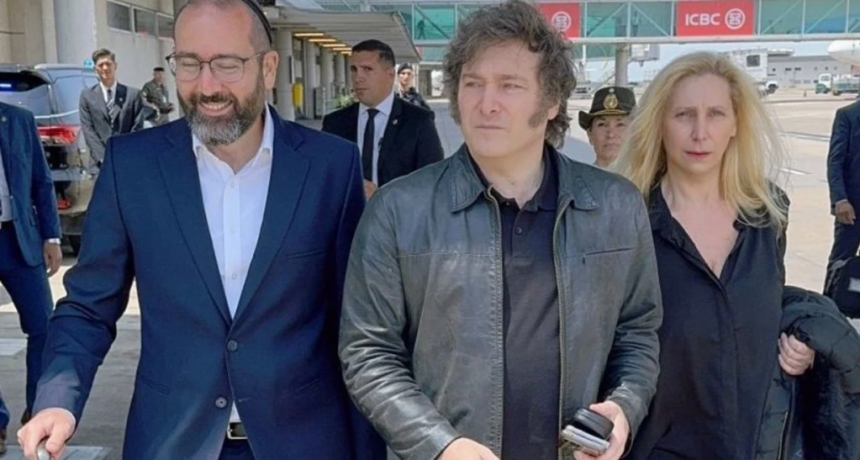 Milei emprendió su viaje a Israel e Italia para reunirse con Netanyahu, Meloni y Francisco