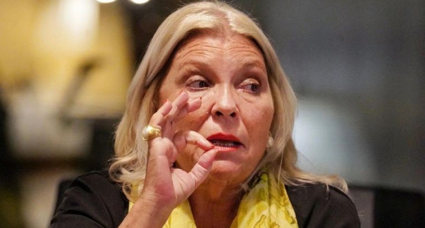 Carrió volvió a apuntar contra el Gobierno: 