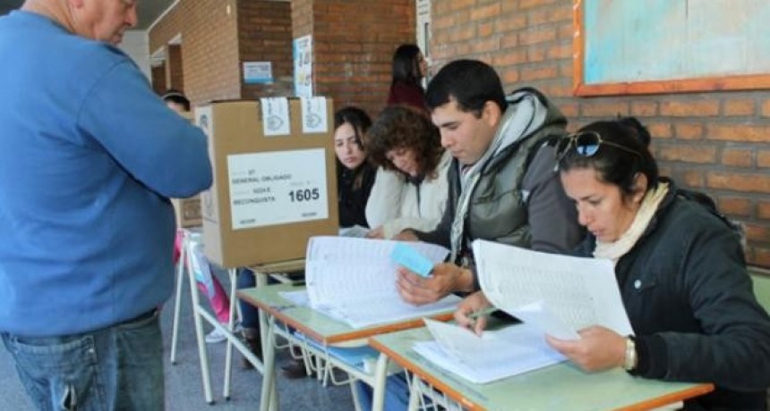 Abren un registro público de postulantes de autoridades de mesa de la provincia