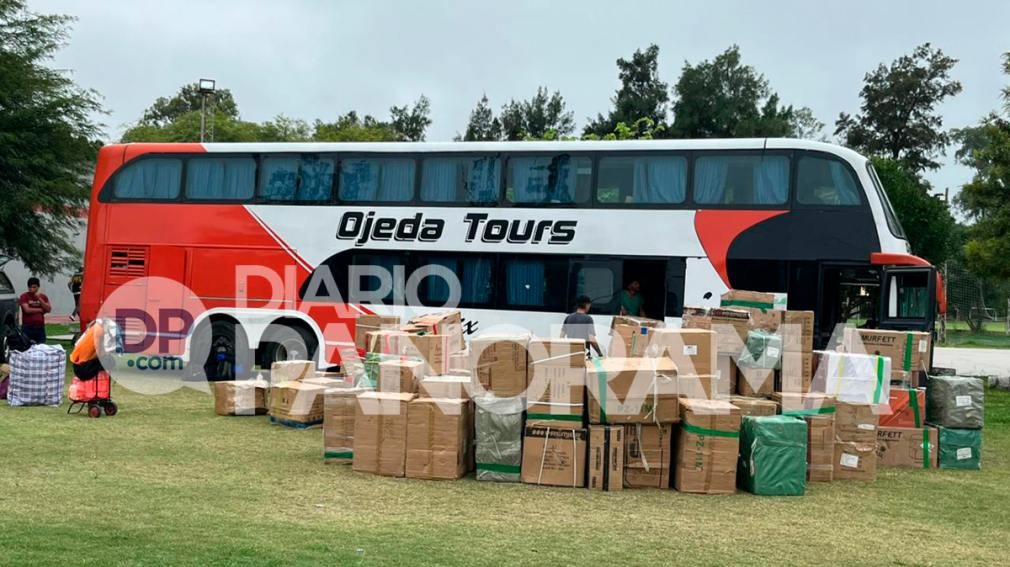 Interceptan colectivo de tour de compras con doce kilos de cocaína ocultos